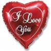 Шарик сердце I love you